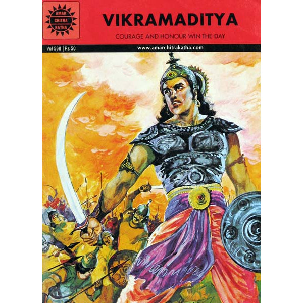 Vikramaditya - Courage And Honour Win The Day - English | by A. P. Singh/ Story Book/ Childrens Book