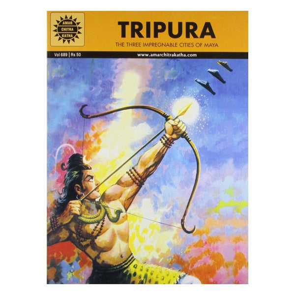 Tripura - The Three Impregnable Cities Of Maya - English | Childrens Book/ Story Book