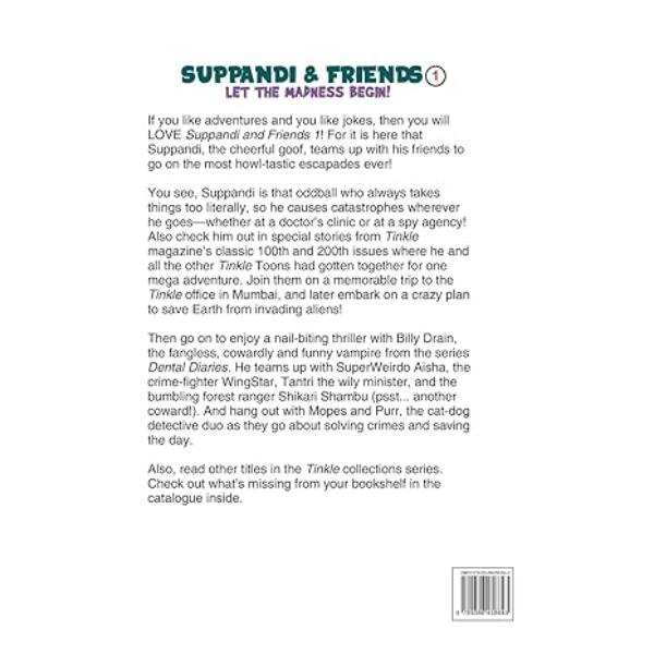 Suppandi & Friends - Let The Madness Begin - Volume 1 - English | Story Book/ Childrens Book - Children Comics