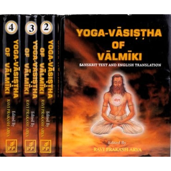 Yoga-Vasistha Of Valmiki (4 Vols Set) - Sanskrit - English