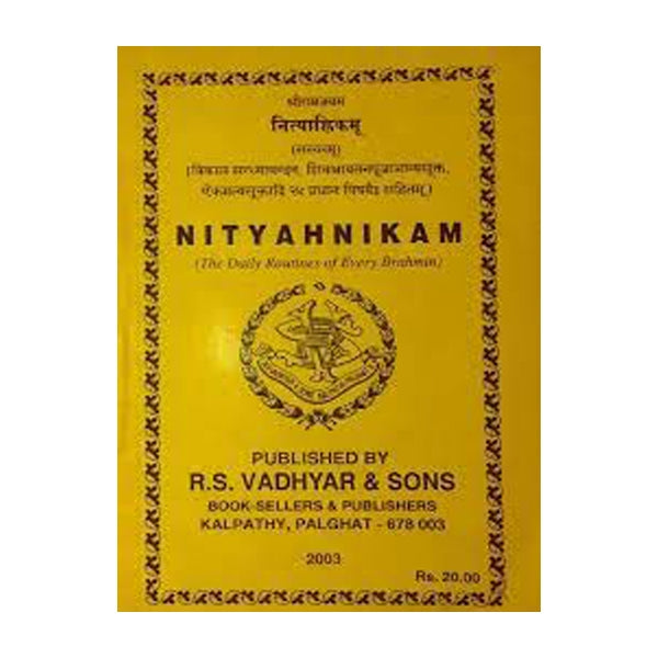 Nityahnikam - Sanskrit | Vedas Book