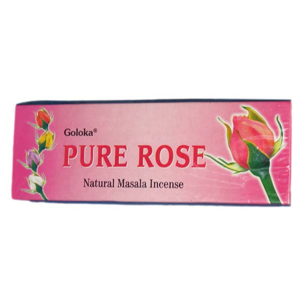 The mesmerising fragrance of rose incense stick infused with exotic herbs.

