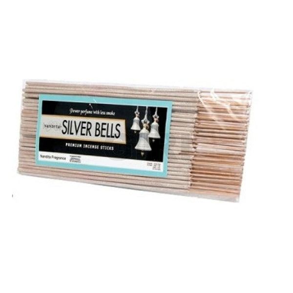 Nandita Silver Bells Premium Incense Sticks are a fragrant and aromatic option to create peaceful atmosphere.
